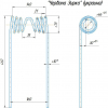   Зуб пружинный  "ЧЕРВОНА ЗИРКА"(УкраинА) - Производство и продажа сельскохозяйственной техники "Сельхозтехника", Ирбит
