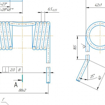 Зуб пружинный ПБ-16.01.607 (М подогнутый) - Производство и продажа сельскохозяйственной техники "Сельхозтехника", Ирбит