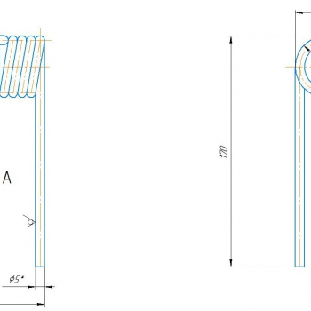 Зуб пружинный "Кун" - Производство и продажа сельскохозяйственной техники "Сельхозтехника", Ирбит
